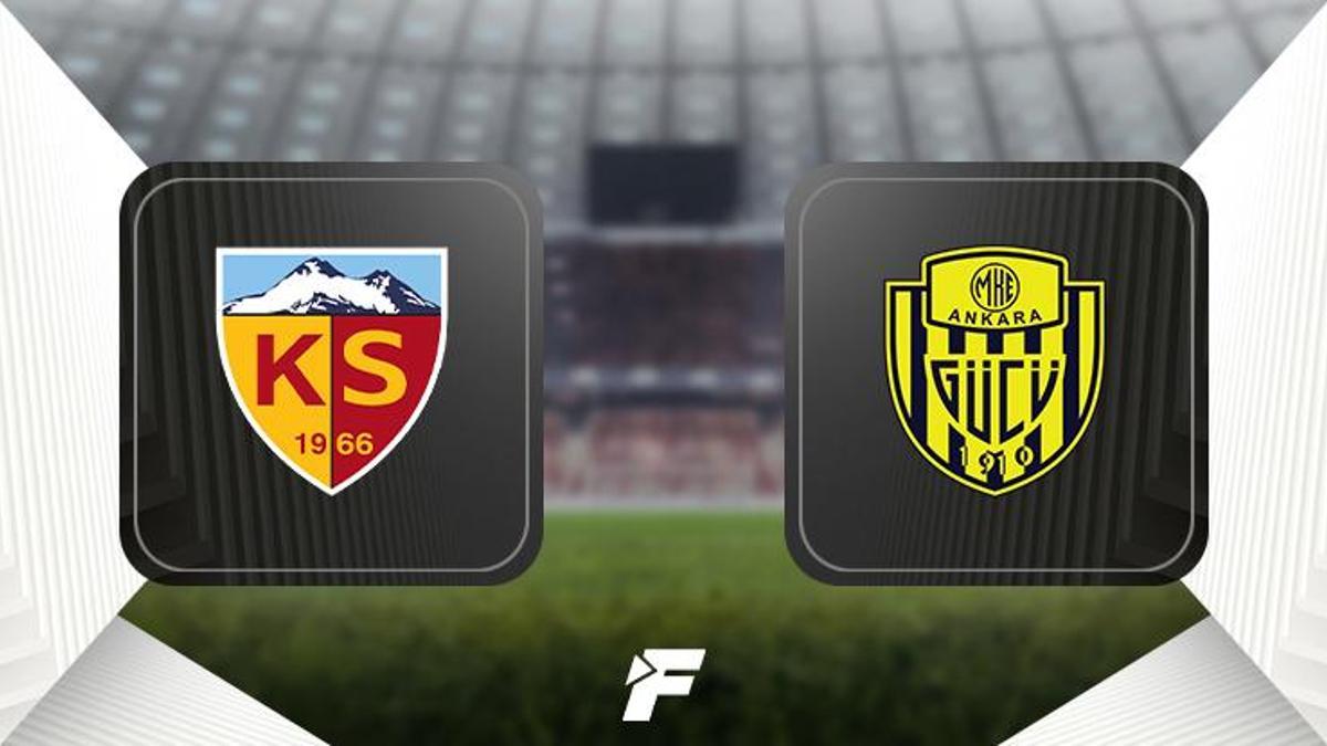 Kayserispor - Ankaragücü maçı ne zaman, saat kaçta, hangi kanalda?