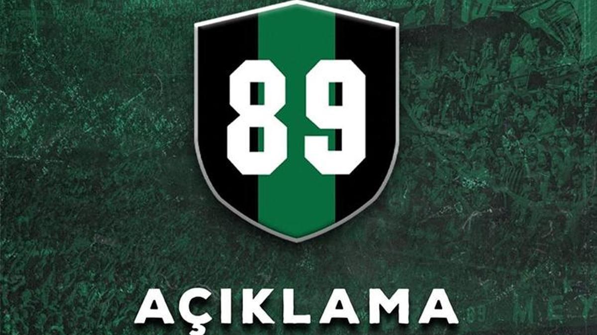 Kocaelispor taraftar grubu Hodri Meydan'dan Ertuğrul Sağlam'a istifa çağrısı!