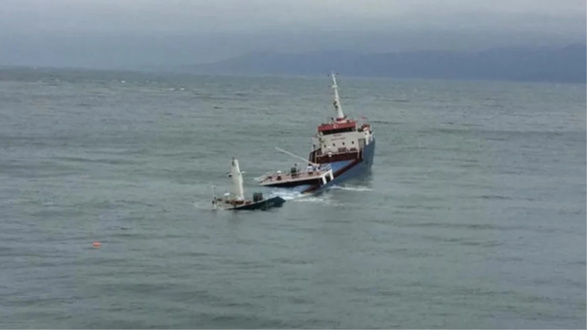 Marmara Denizi'nde kargo gemisi battı! 6 mürettebatı kurtarmak için çalışmalar başladı