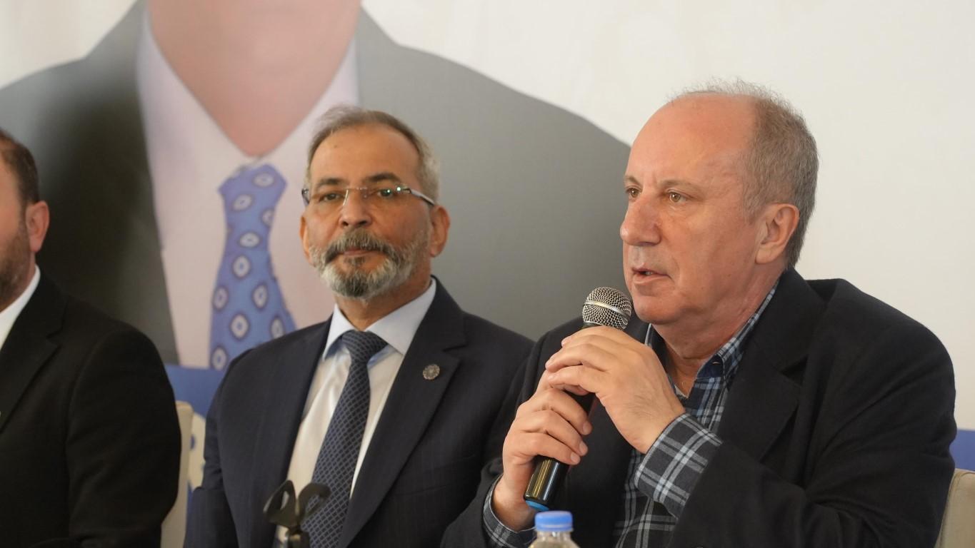 Memleket Partisi Genel Başkanı Muharrem İnce: Adaylarımızdan tek bir isteğimiz var; depreme dirençli kentler