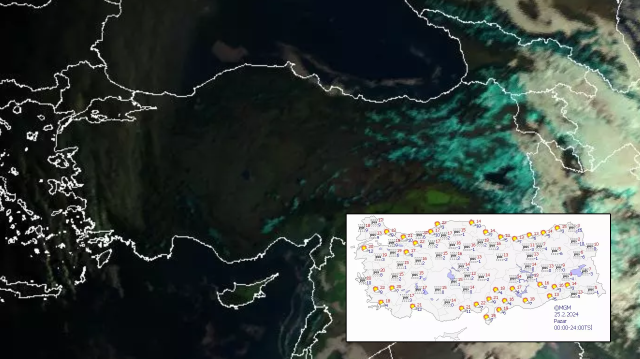 Meteoroloji haritayı paylaşıp uyardı: Tedbirinizi alın | Hayat Haberleri