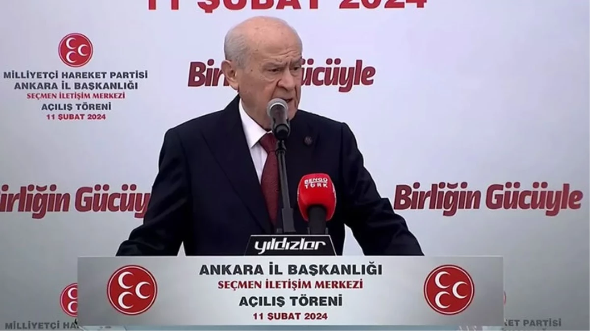 MHP lideri Bahçeli: CHP ile DEM'in ayrı aday çıkarması sinsi bir oyun