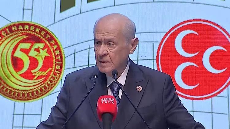 MHP'nin kuruluşunun 55'inci yılı... Bahçeli'den önemli açıklamalar