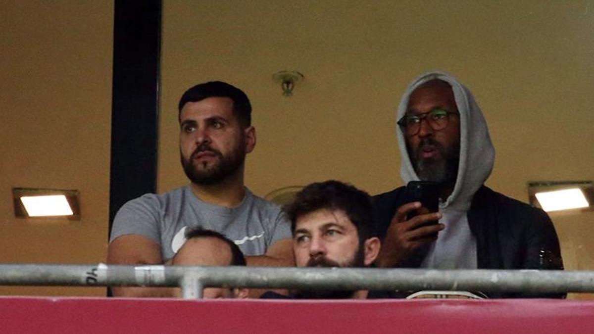 Nicolas Anelka, Galatasaray - Bandırmaspor maçını izledi!