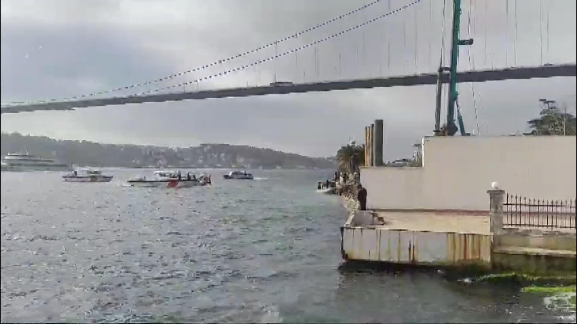 Ortaköy'de denize düşen iki kişiden biri hayatını kaybetti