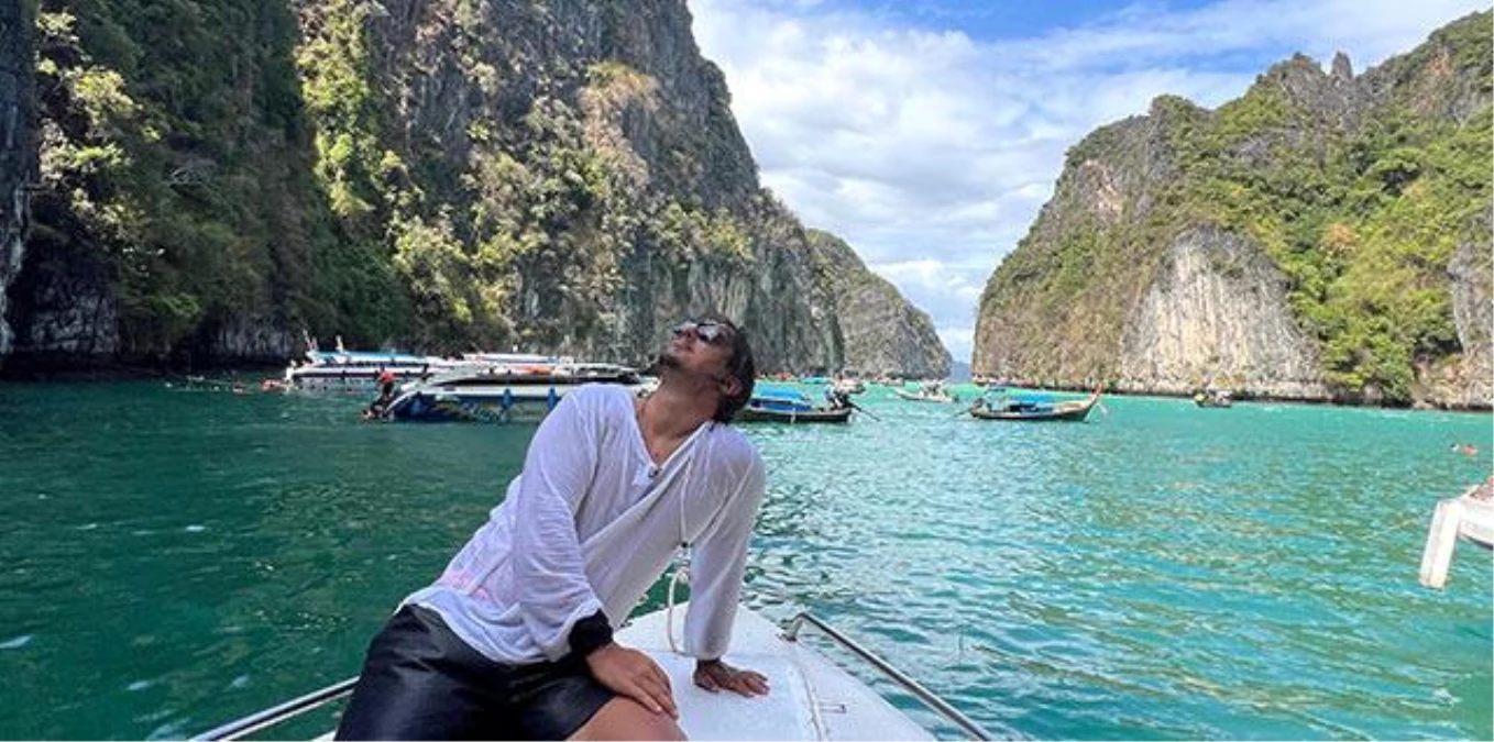 Oyuncu Boğaç Aksoy Tayland'da Tatil Yaptı