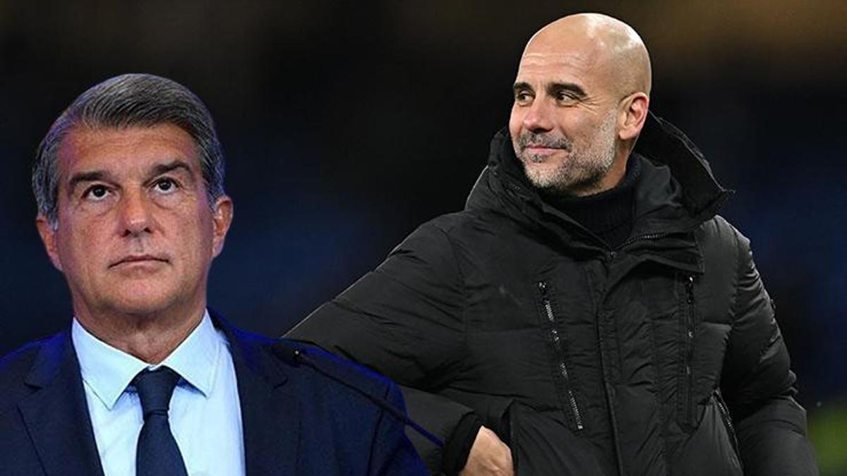 Pep Guardiola, Barcelona'ya mı dönüyor? Laporta açıkladı!