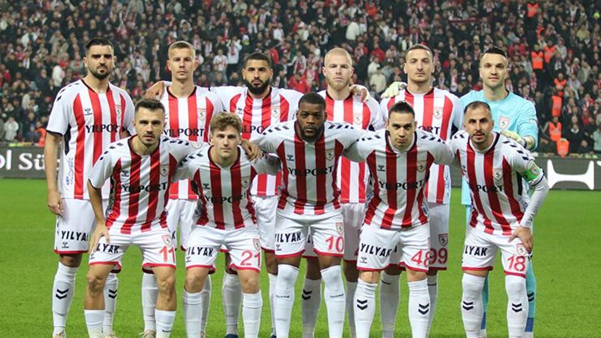 Samsunspor, İstanbul'a 14 eksikle gitti