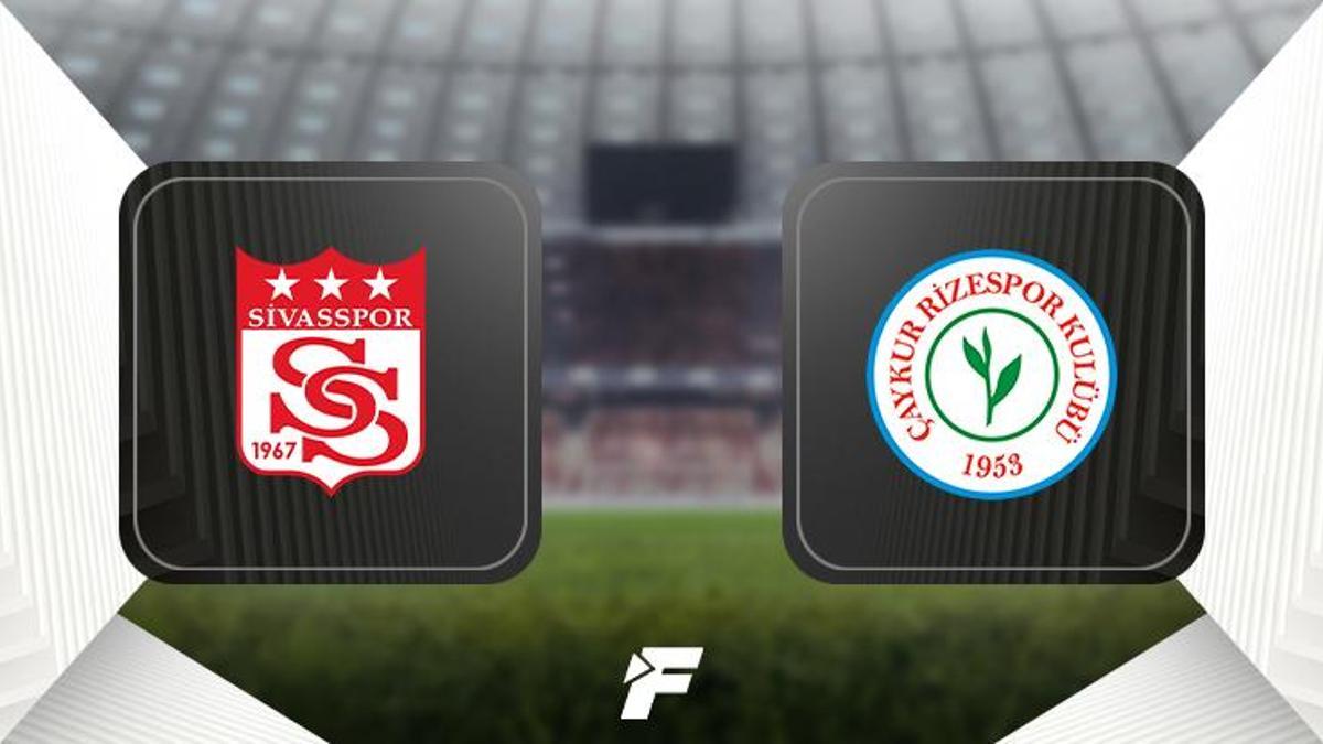 Sivasspor - Çaykur Rizespor maçı ne zaman, saat kaçta ve hangi kanalda? Muhtemel ilk 11'ler