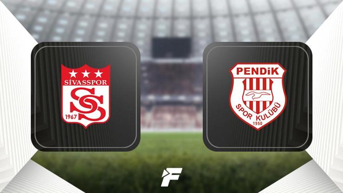 Sivasspor - Pendikspor maçı ne zaman, saat kaçta ve hangi kanalda?