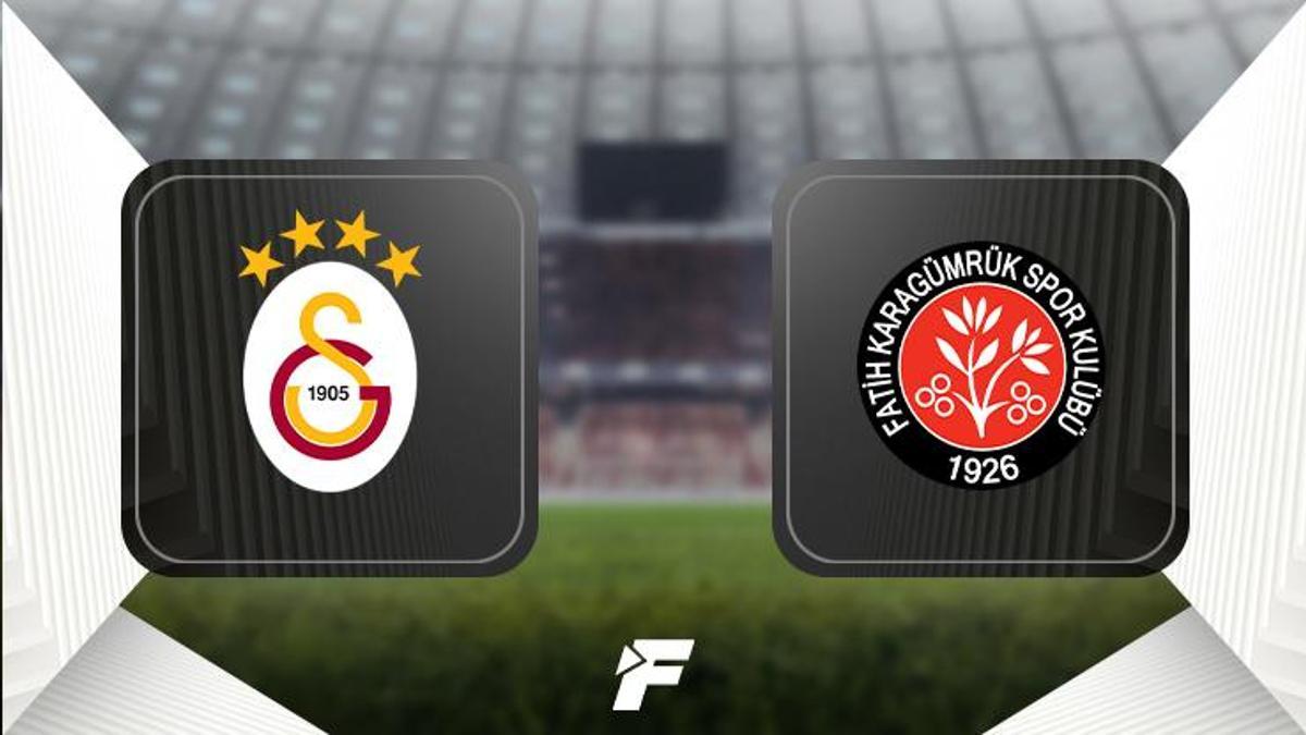 Canlı Anlatım                    Galatasaray-Fatih Karagümrük maçı ne zaman saat kaçta hangi kanalda? (Muhtemel 11'ler)