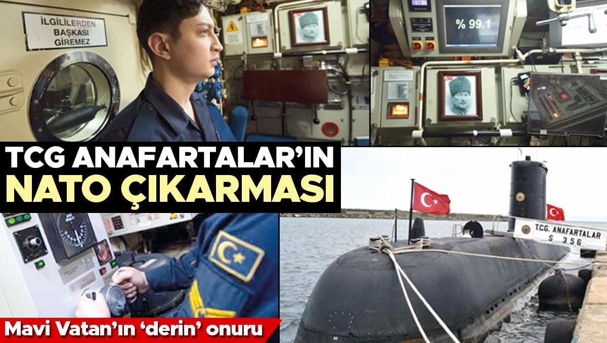 TCG Anafartalar’ın NATO çıkarması