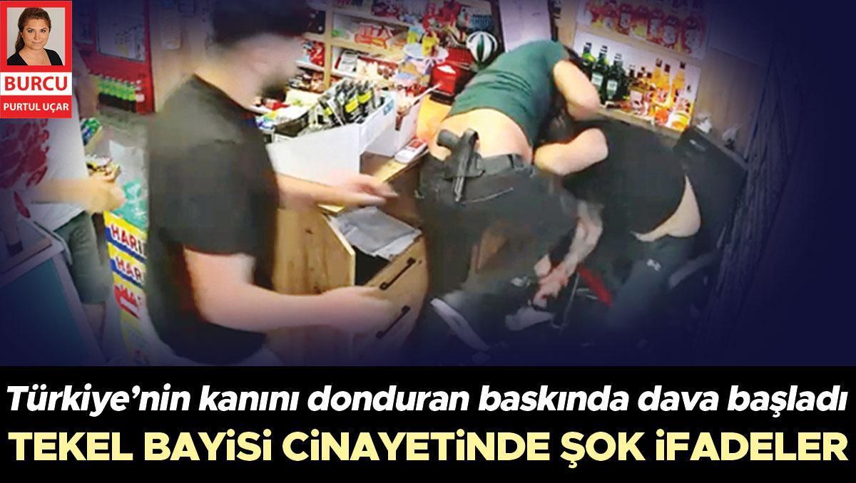 Tekel bayisi cinayetinde şok ifadeler