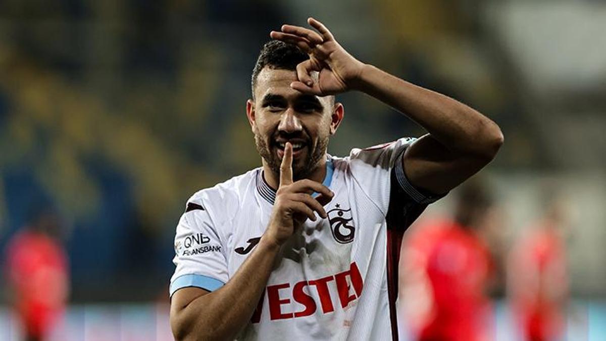 Trabzonspor'un hücum kozu Trezeguet! İç sahada net üstünlük