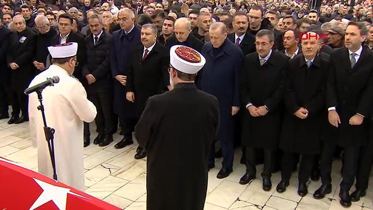 Yazar Alev Alatlı'ya veda... Cumhurbaşkanı Erdoğan cenaze töreninde