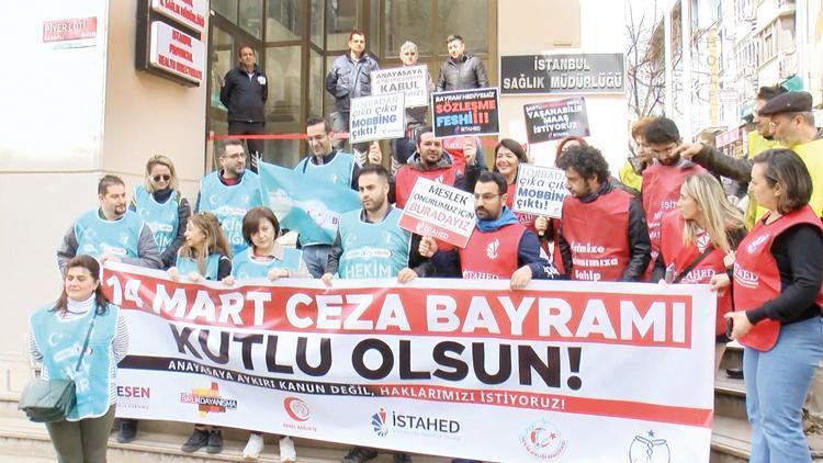 14 Mart Tıp Bayramı’nda torba yasa protestosu