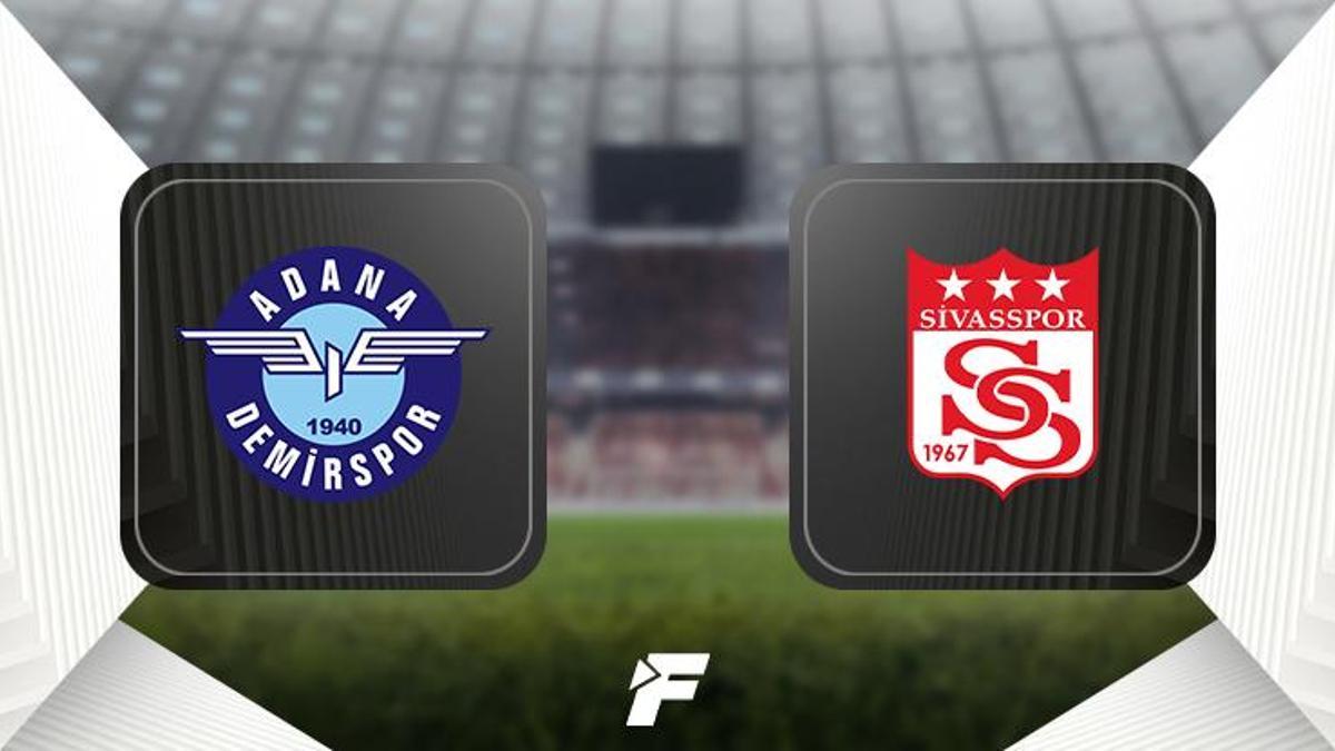 Adana Demirspor - Sivasspor maçı (CANLI)