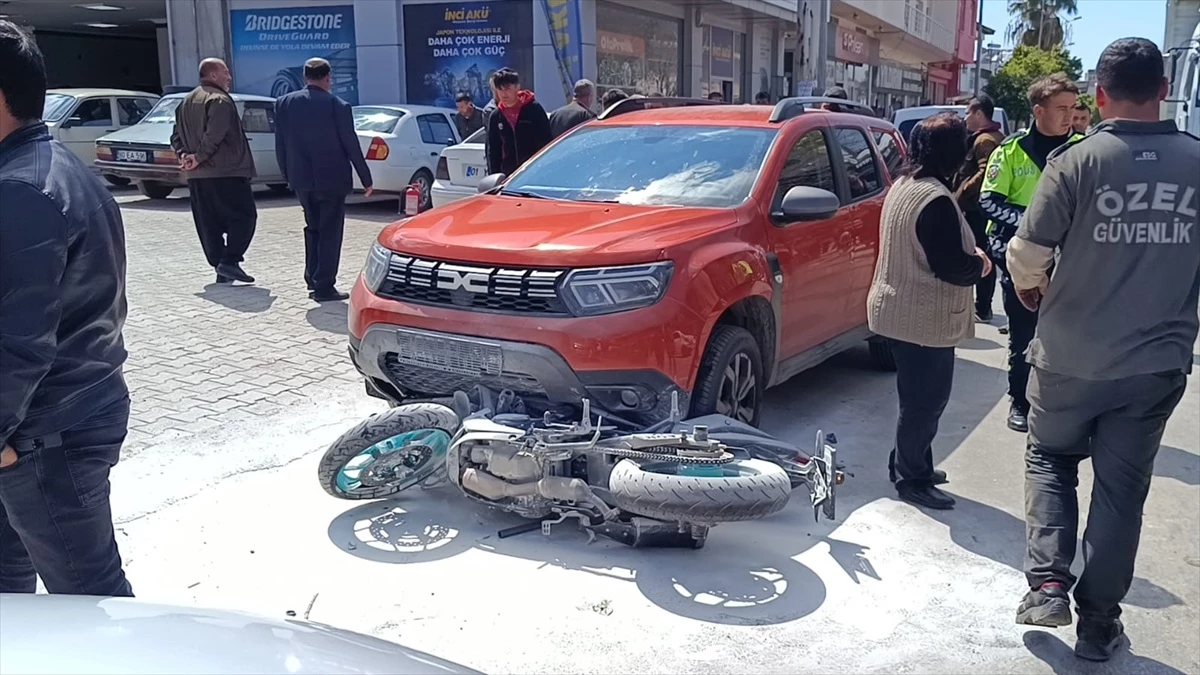 Adana'da motosiklet kazası: Motosiklet sürücüsü ağır yaralandı