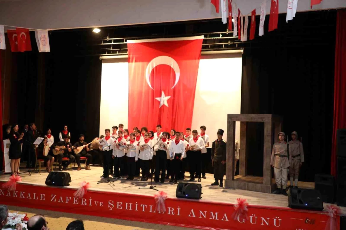 Ağrı'da Çanakkale Zaferi ve Şehitleri Anma Günü Programı Düzenlendi