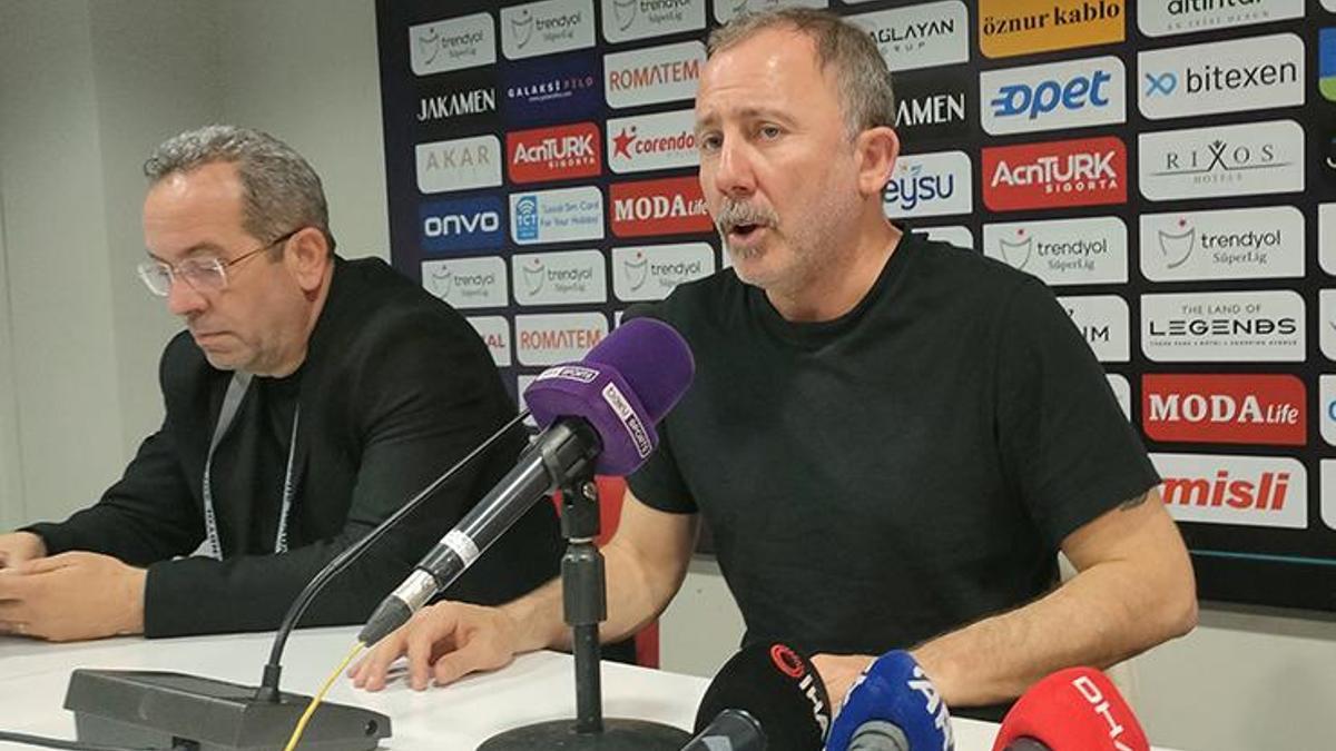 Antalyaspor'da Sergen Yalçın: 'Çok zorlu bir süreçten geçiyoruz'