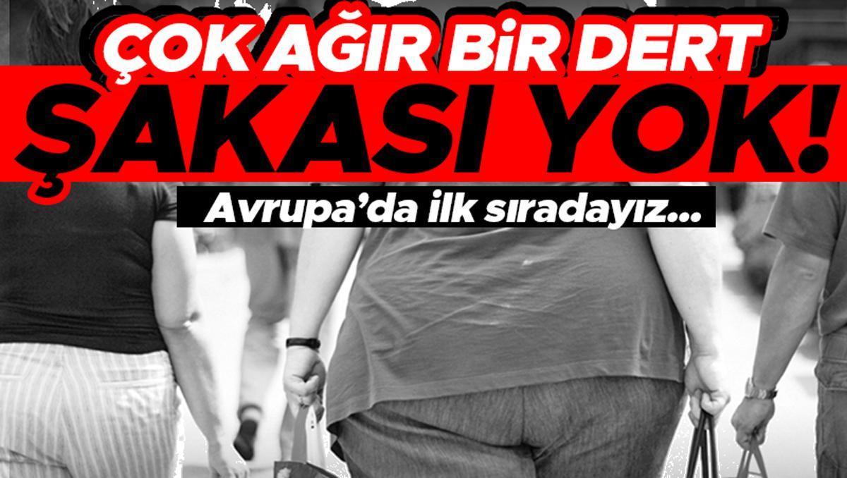 Avrupa’nın en obez ülkesiyiz