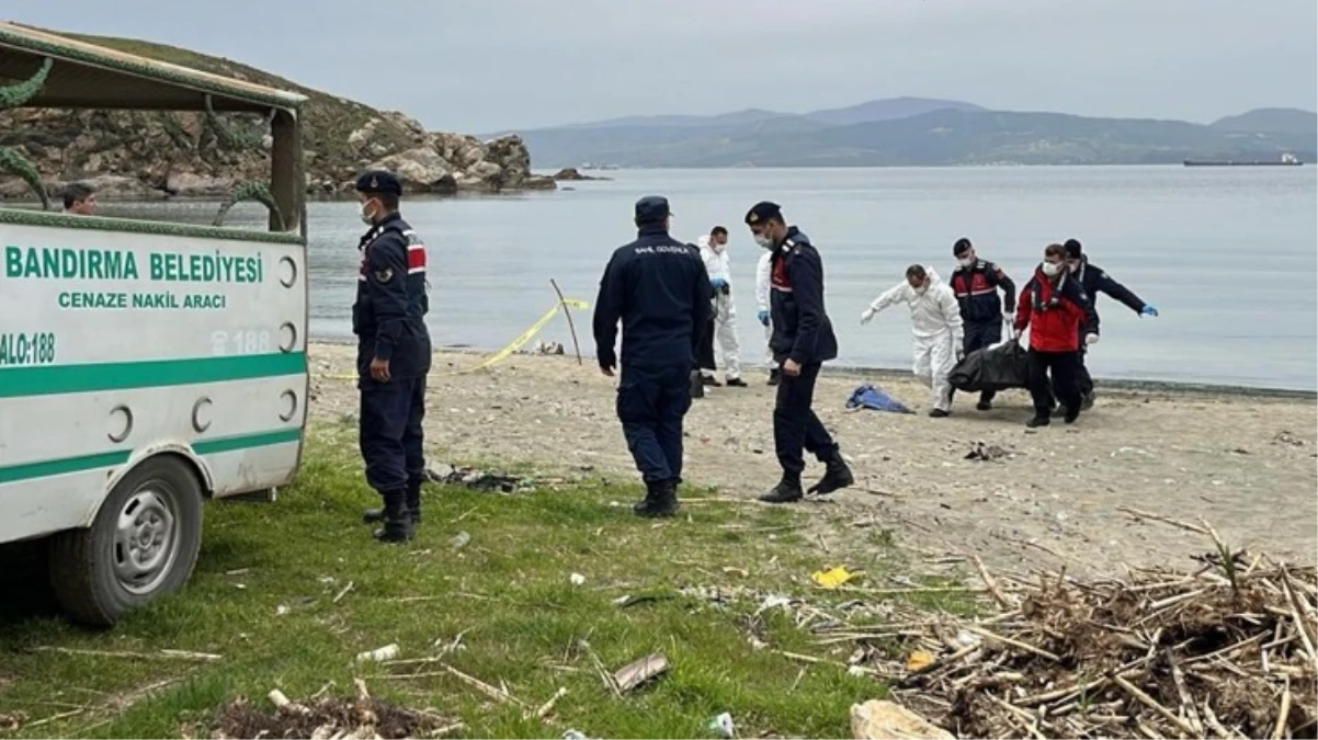 Bandırma'da denizde erkek cesedi bulundu