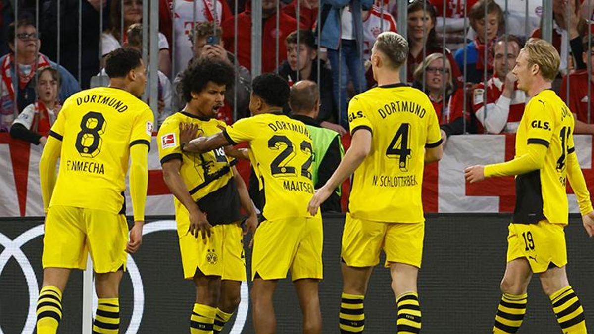 Bayern Münih'e evinde büyük şok! Der Klassiker Borussia Dortmund'un