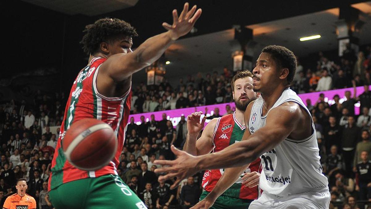 Beşiktaş Emlakjet - Pınar Karşıyaka maç sonucu: 115-66