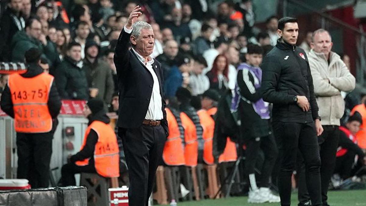 Beşiktaş'ta Fernando Santos'tan Antalyaspor maçı sonrası Galatasaray itirafı! 'En azından...'