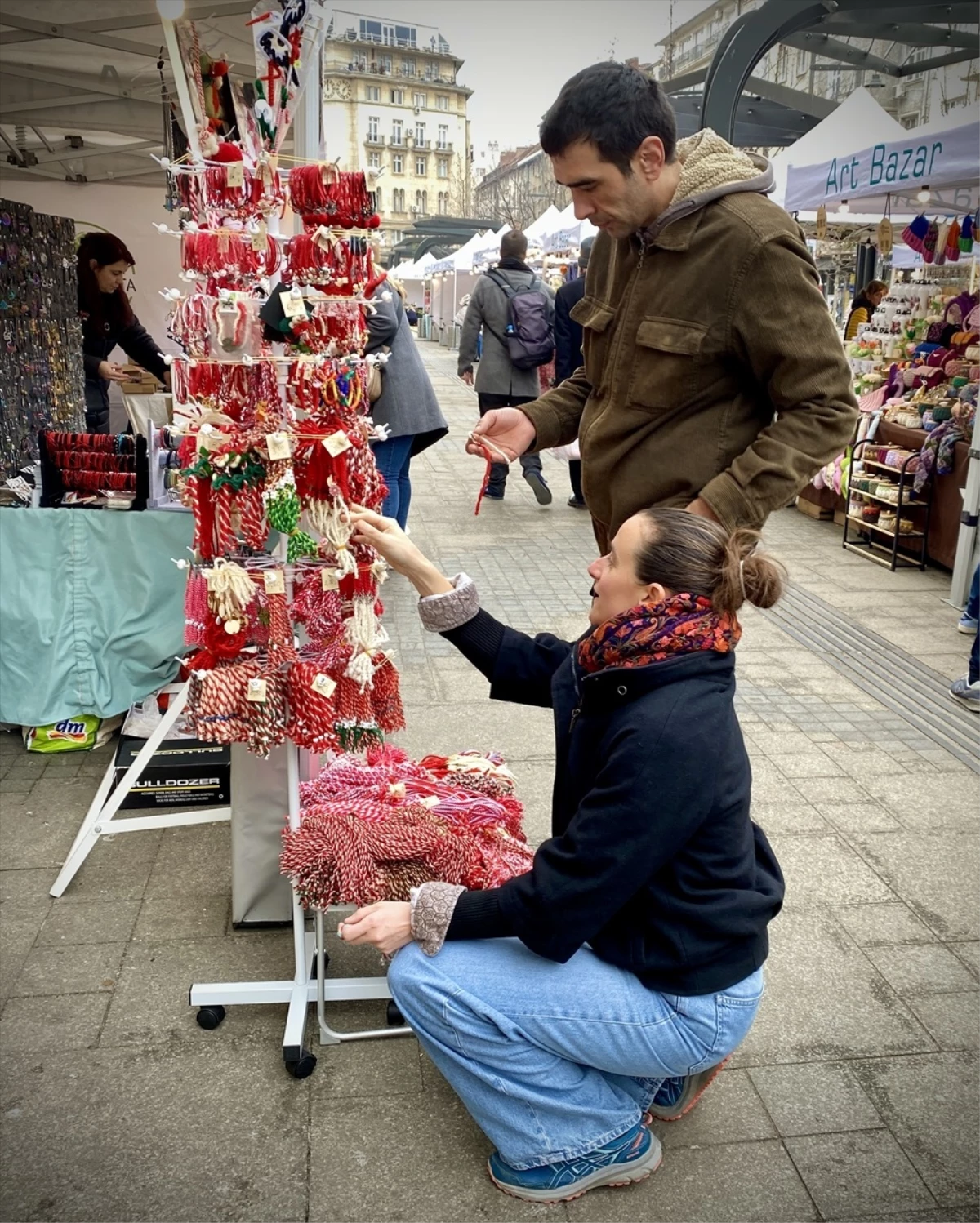 Bulgaristan'da Baba Marta Bayramı kutlandı