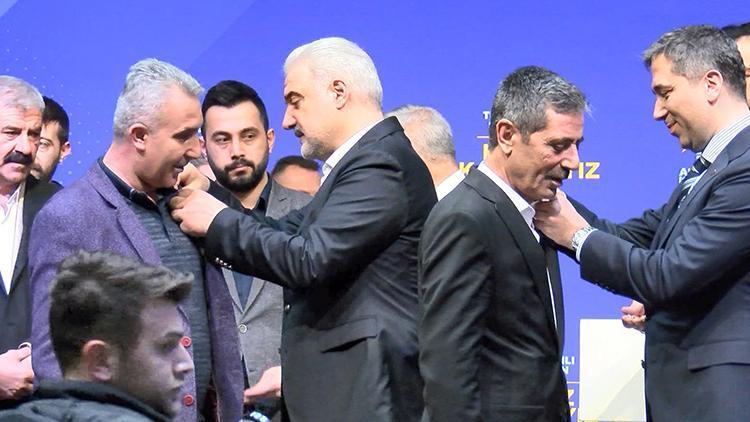 CHP'den istifa edip AK Parti'ye katılanlar için tören