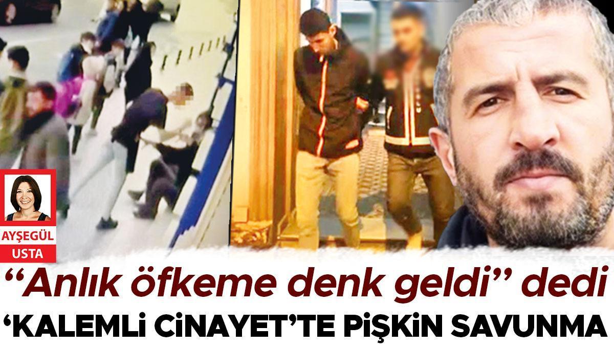 ‘Kalemli cinayet’te pişkin savunma