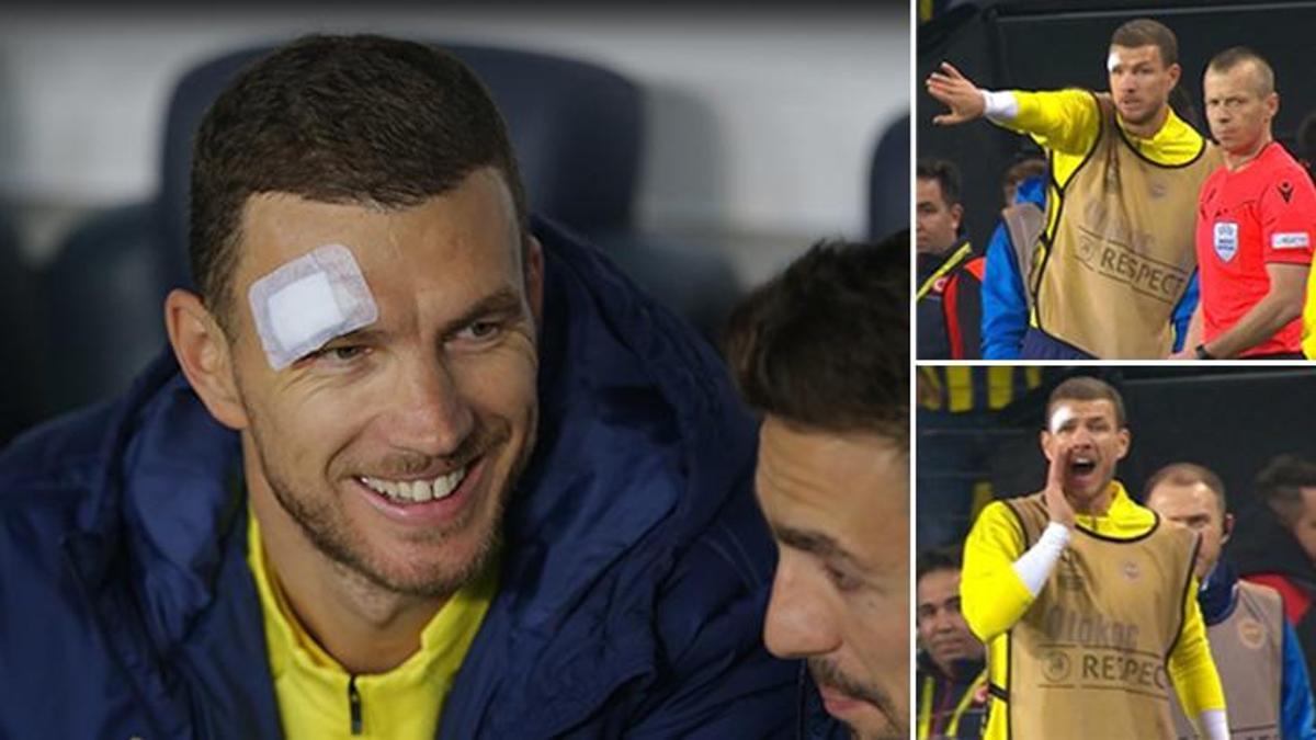 Fenerbahçe - Union Saint Gilloise maçında dikkat çeken Edin Dzeko detayı! Adeta teknik direktör gibi....