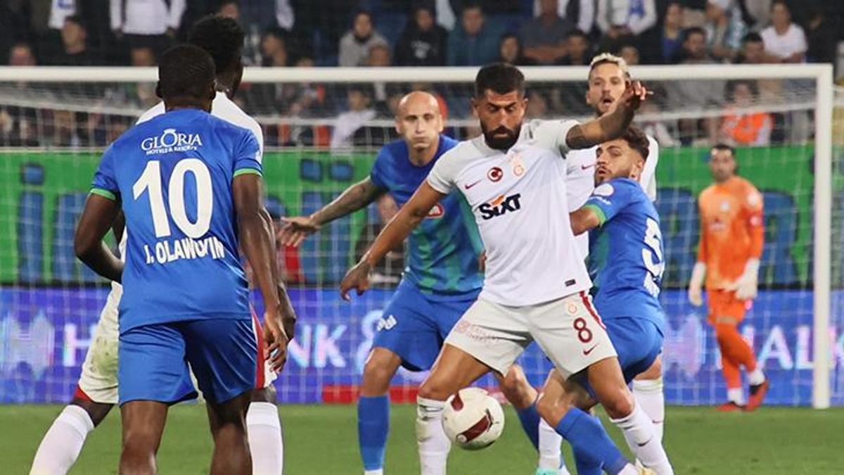 Galatasaray-Çaykur Rizespor maçı öncesi büyük tehlike! Tam 4 futbolcu