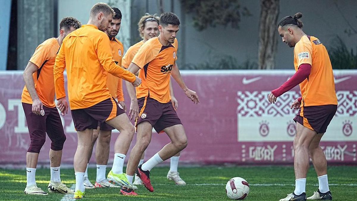 Galatasaray'da Hatayspor mesaisi devam ediyor