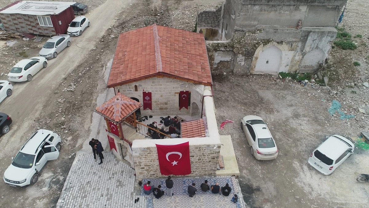 Hatay'da deprem sonrası restore edilen Hünkar Mescidi ibadete açıldı