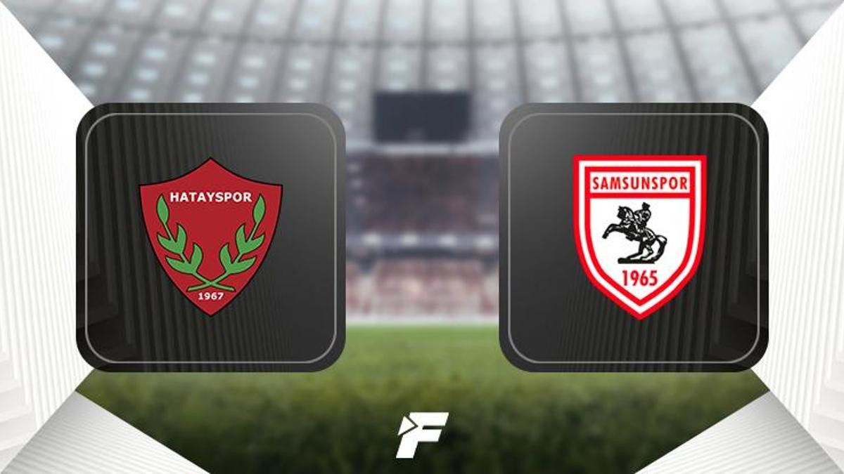 Hatayspor - Samsunspor maçı hangi kanalda, saat kaçta?