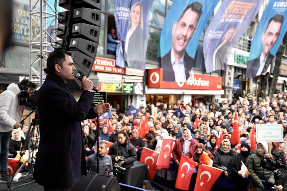 İBB Başkan Adayı Kurum, Bayrampaşa'da konuştu: İstanbul’da ne varsa hepsini rant olarak görüyorlar