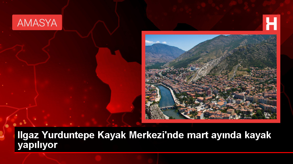 Ilgaz Dağı'nda kayak sezonu devam ediyor