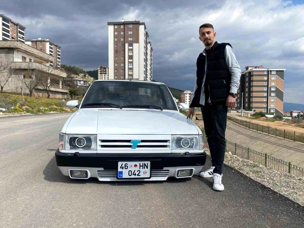 Kahramanmaraş'ta Tofaş Otomobilini BMW Parçalarıyla Modifiye Eden Vatandaş