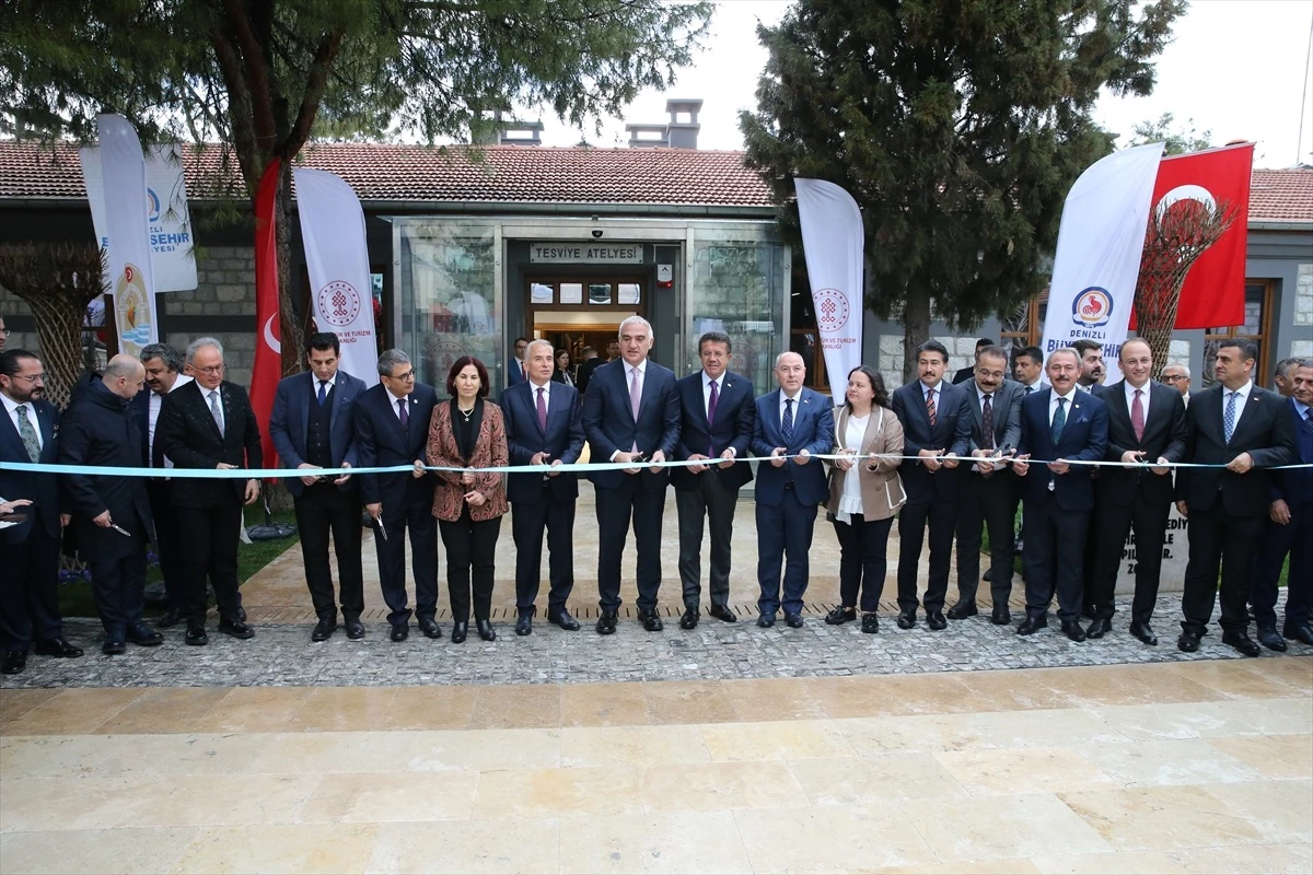 Kültür ve Turizm Bakanı Mehmet Nuri Ersoy, Denizli Kent Müzesi'nin açılışını yaptı