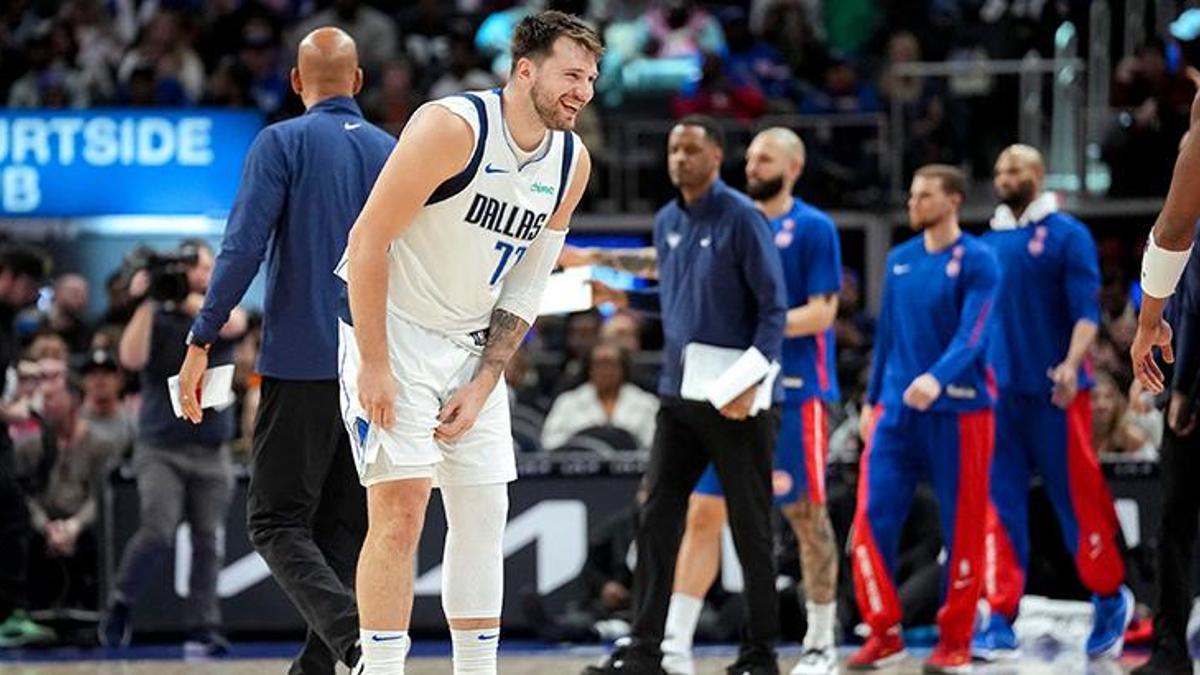 Luka Doncic'ten triple-double! Dallas'ı zafere taşıdı