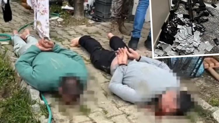 Narkoçelik-8 operasyonunda polise ateş açıldı: 5 şüpheli yakalandı