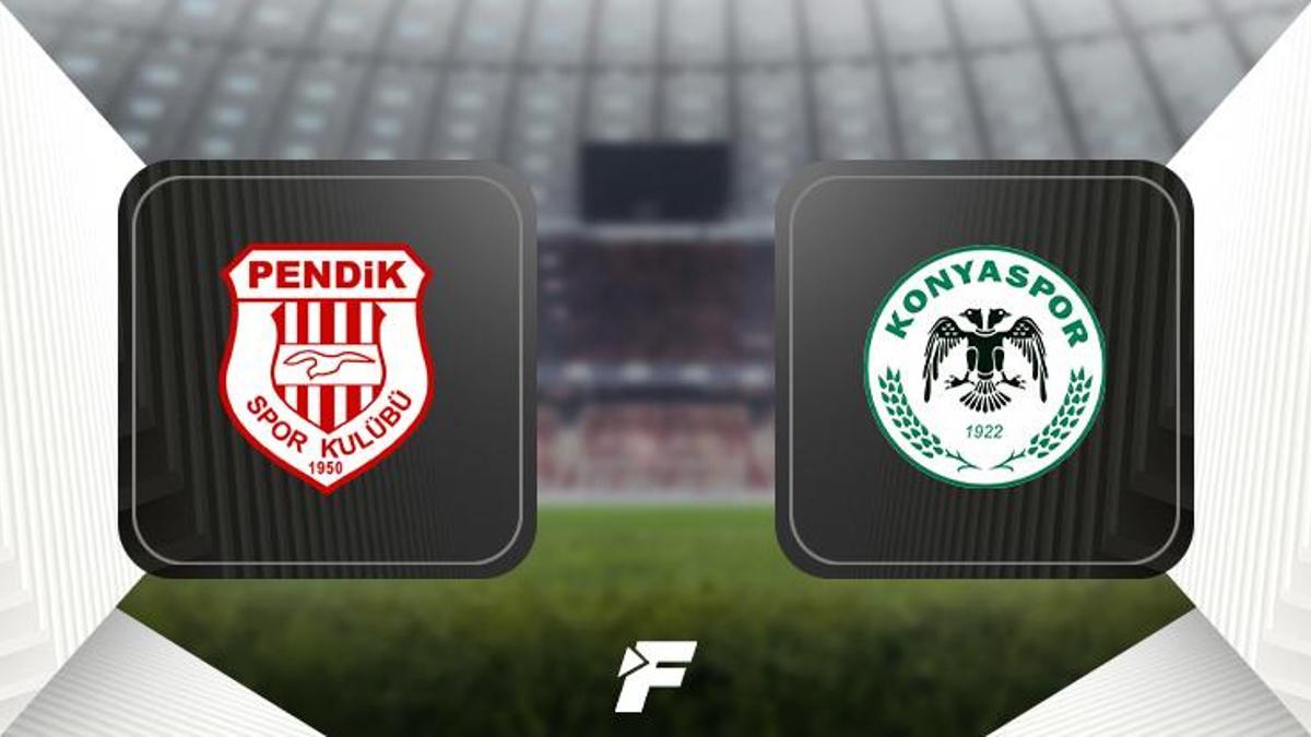 Pendikspor - Konyaspor maçı ne zaman, saat kaçta, hangi kanalda?