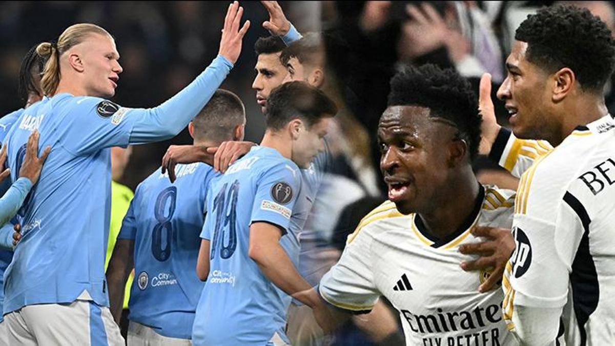 Şampiyonlar Ligi'nde Manchester City tarihe geçti, Real Madrid'de Arda Güler...!