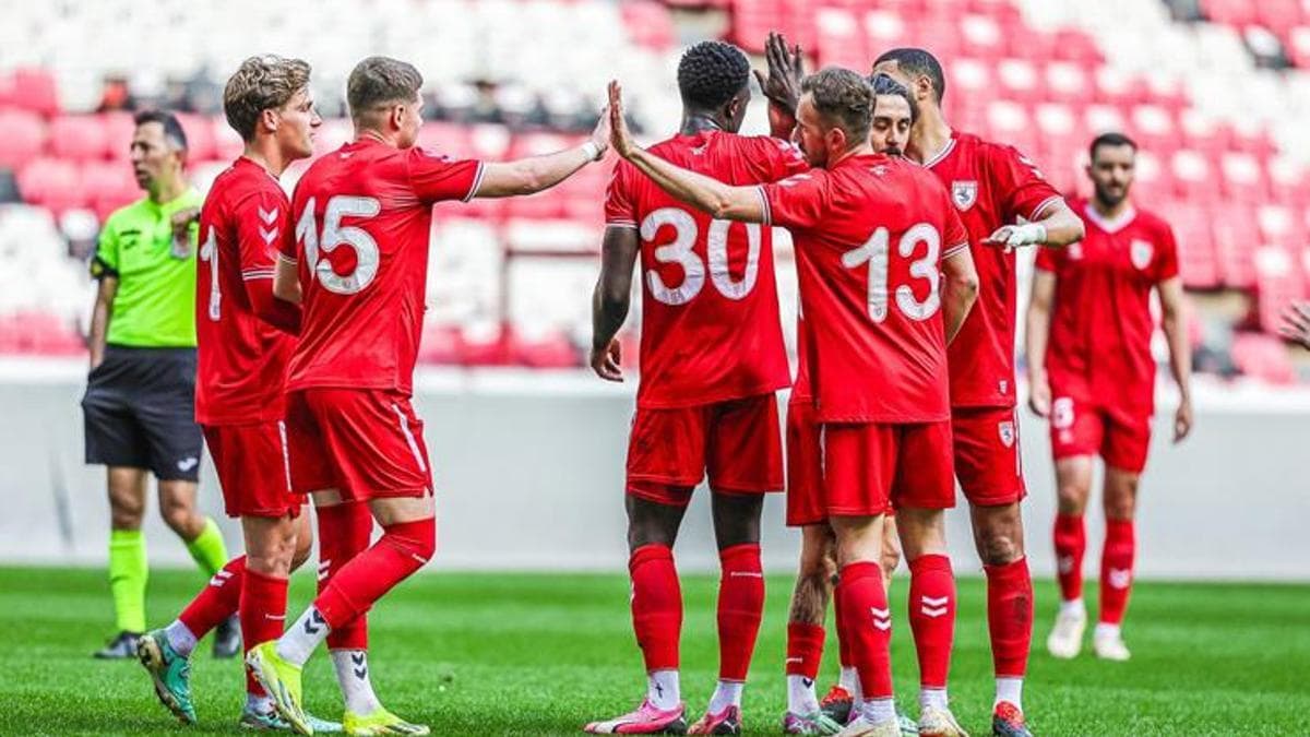 Samsunspor, Çorum'u ezdi geçti: 6-1