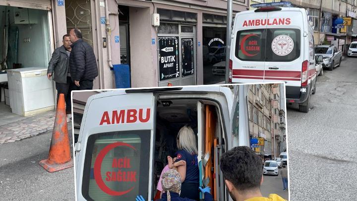 Tekirdağ'da 3. kattan düşen 2 yaşındaki çocuğu tente kurtardı