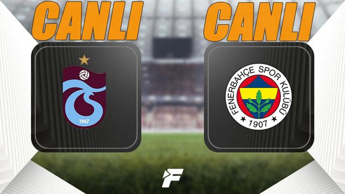 Trabzonspor - Fenerbahçe maçı canlı izle | beIN Sports 1 canlı yayın (Trabzonspor - Fenerbahçe maçı şifresiz)