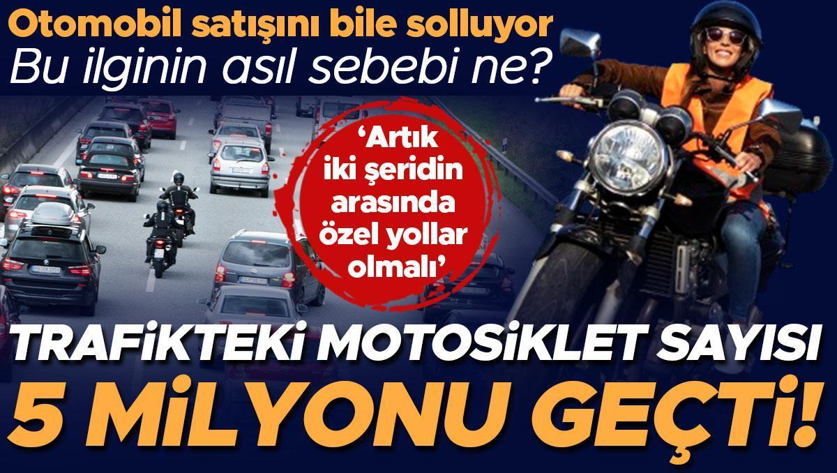 Trafikteki motosiklet sayısı ilk kez 5 milyonu geçti! Otomobil satışını bile solluyor… Bu ilginin asıl sebebi ne? ‘Artık iki şeridin arasında 1,5 metre...