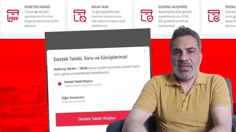 Ünlü markaların isimlerini kullanmışlar! Televizyon siparişi verdiği sitenin depo adresini görünce şoke oldu